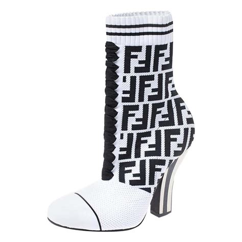 fendi white shoes|fendi white boots.